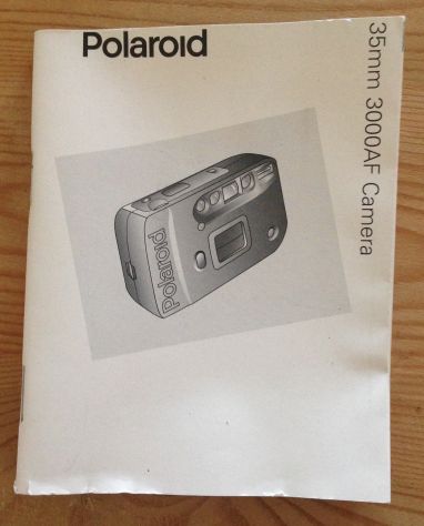 Manuale Polaroid 3000AF