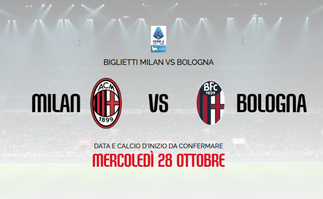 VENDO BIGLIETTI MILAN BOLOGNA 27-28-29 OTTOBRE 2026
