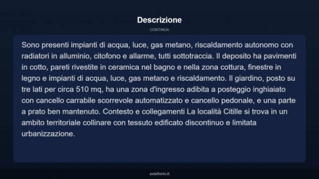 Immobile in asta di 122 m² con più di 5 locali in vendita a Greve in Chianti - Foto 13