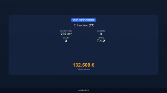 Immobile in asta di 292 m² in vendita a Larciano - Foto 16