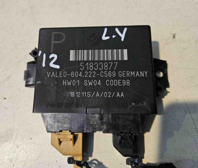 CENTRALINA SENSORI DI PARCHEGGIO LANCIA Ypsilon 4° Serie 51833877 (1123)