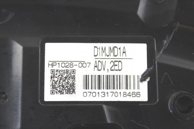 HONDA VFR 800 F 37100MJMD11 STRUMENTAZIONE CONTACHILOMETRI RC97 14 - 16 SPEEDOMETER - Foto 6