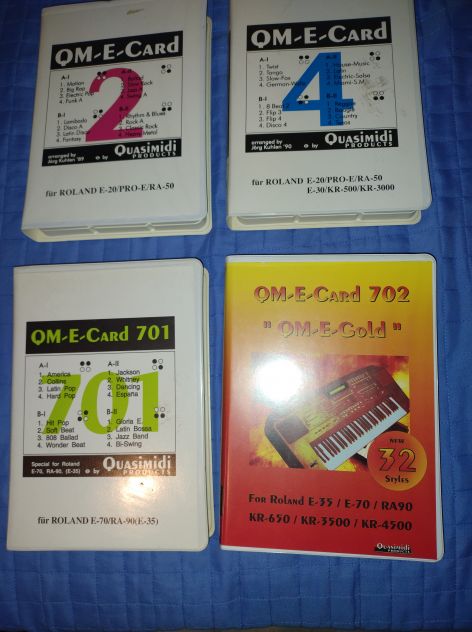 MEGA STILE CARD MSL-15 + CARD STILE ROLAND TN-SC1 +TN-SC2 Q-EM CARD - Foto 8