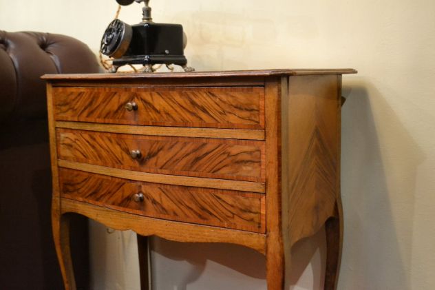 Comodino stile Luigi XV anni 50 - Foto 5