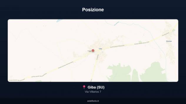 Immobile in asta di 250 m² con più di 5 locali e box auto in vendita a Giba - Foto 17