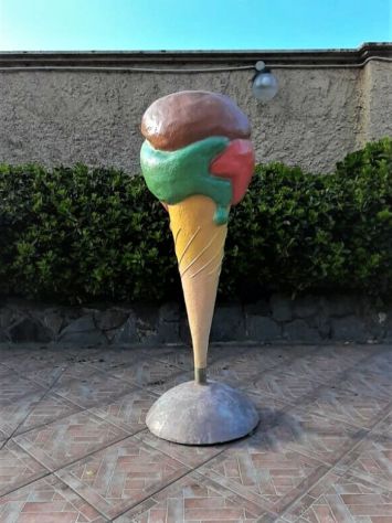 Gelato gigante tridimensionale in vetroresina per esterno - Foto 2