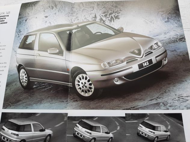 ALFA ROMEO 145 DEPLIANT ORIGINALE - Foto 2