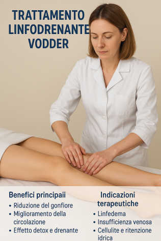 TERAPIA LINFODRENATE VODDER STUDIO EUR O PAVONA