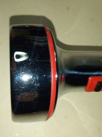 TORCIA ELETTRICA A BATTERIA SUPERPILA VINTAGE IN METALLO CROMATO ANNI 60 - Foto 7