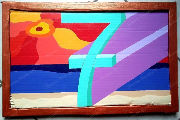 Quadro di Simone Piazzesi - NUMERO SETTE (2024) - Foto 2