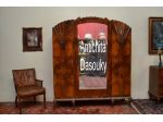 Armadio tre ante stile Art Déco degli anni 50