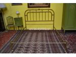 Letto matrimoniale in ottone del XX secolo