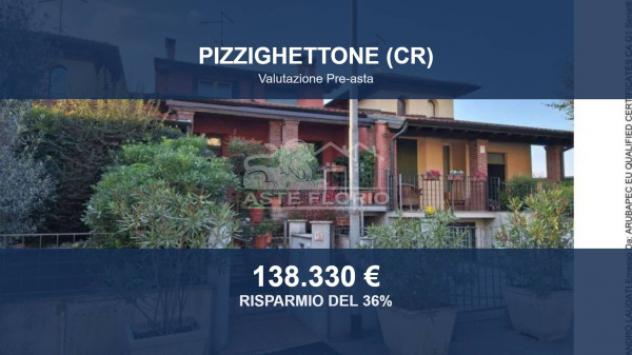 Immobile in asta di 207 m² con più di 5 locali e box auto doppio in vendita a Pizzighettone