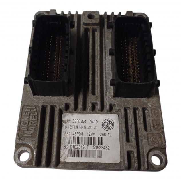 CENTRALINA MOTORE FIAT Panda 2° Serie 51933482 169A4000 diesel 1242 (0310)