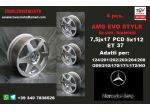 Cerchi AMG EVO DIAMANTE 7,5X17 5x112 et37 mercedes