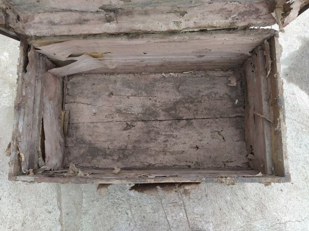 antico baule bombato - Foto 9
