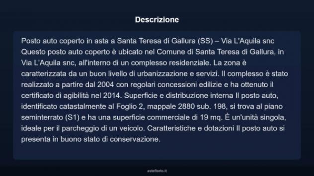 Immobile in asta di 19 m² in vendita a Santa Teresa Gallura - Foto 6