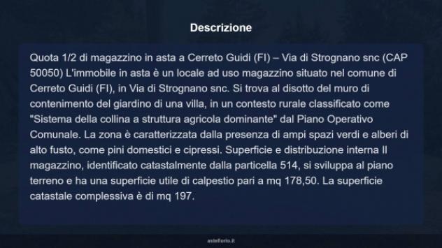 Immobile in asta di 197 m² in vendita a Cerreto Guidi - Foto 5