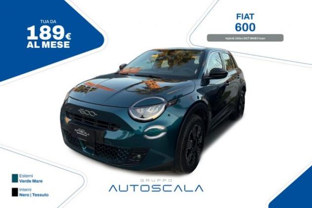 FIAT 600 Hybrid 100cv DCT MHEV Icon rif. 24071494