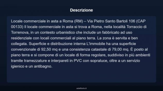 Immobile in asta di 92 m² in vendita a Roma - Foto 3