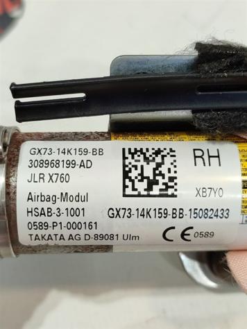 AIRBAG A TENDINA LATERALE PASSEGGERO JAGUAR XE Serie (X760) GX73-14K159-BB 204DTA (15) - Foto 3