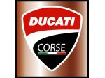 4 adesivi ducati corse nuovo logo 2010 moto - auto