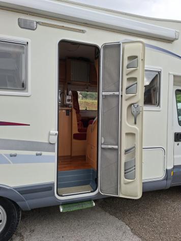 CAMPER CHALLENGER DUCATO MANSARDATO 6 POSTI DINETTE CLIMATIZZATORE FOTOVOLTAICO CAMPEGGIO USATI GENERALI 1713 - Foto 5
