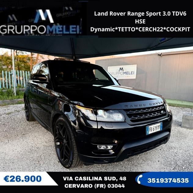 Land Rover Range Sport 3.0 TDV6 HSE Dynamic*TETTO*CERCH22*COCKPIT