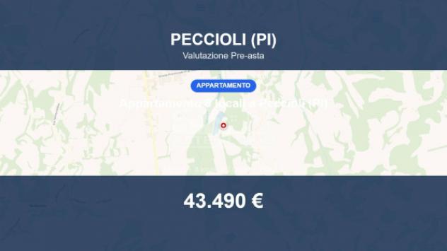 Immobile in asta di 117 m² con più di 5 locali in vendita a Peccioli