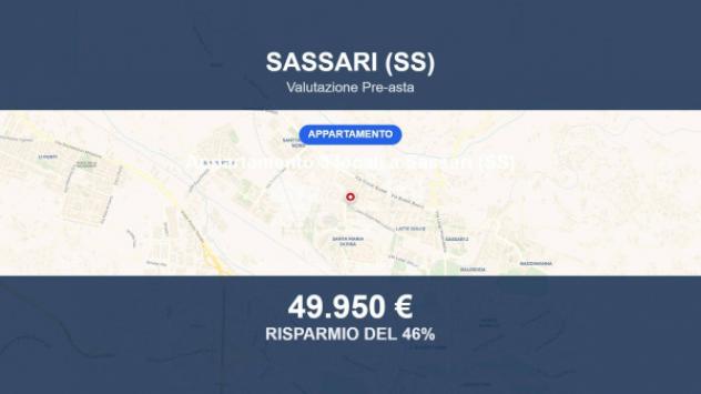 Immobile in asta di 85 m² in vendita a Sassari
