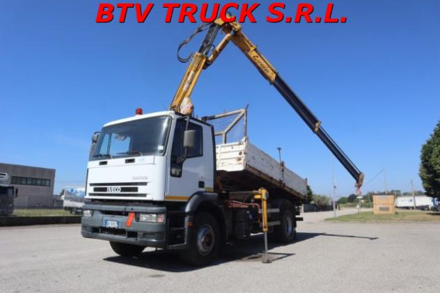 IVECO EUROTECH 2 ASSI RIBALTABILE TRILATERALE E GRU rif. 23704223 - Foto 2
