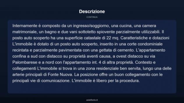 Immobile in asta di 113 m² in vendita a Fonte Nuova - Foto 4