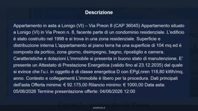 Immobile in asta di 104 m² in vendita a Lonigo - Foto 14