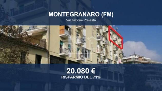 Immobile in asta di 98 m² con più di 5 locali in vendita a Montegranaro