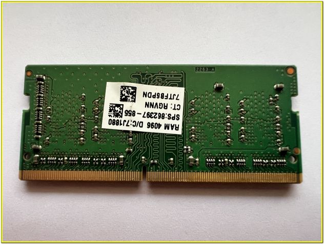 Memoria Ram SODIMM DDR4 1 x 4gb Micron - Foto 2