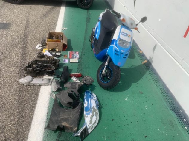 Gilera Thypoon formula Benetton 1996 già fmi e registro storico Gilera con docum - Foto 5