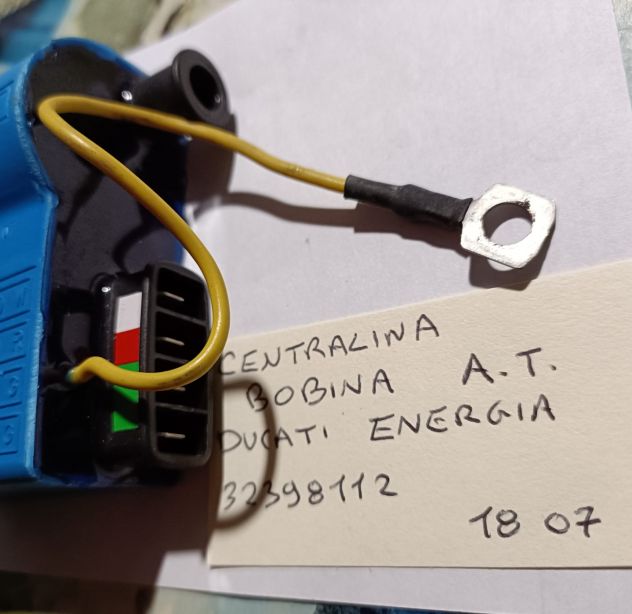 Bobina AT centralina accensione Ducati Energia Piaggio Vespa PX PG 32398112 1807 - Foto 2
