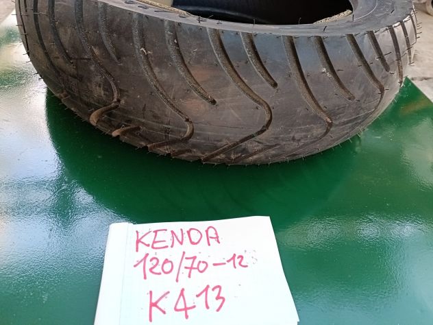 Copertone pneumatico ruota scooter Kenda 120 70 12 K 413 - Foto 2