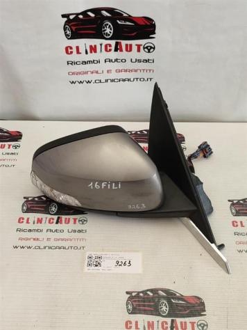 SPECCHIETTO RETROVISORE DESTRO JAGUAR XF Serie 16FILI 3303-050 (0811) - Foto 2