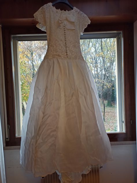 Abito da sposa sartoriale, collezione di CP ( Carlo Pignatelli),Taglia 44/M, col - Foto 9