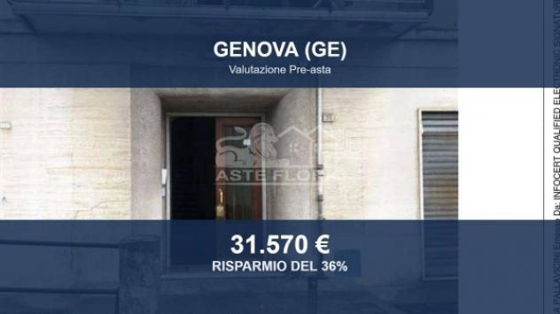 Immobile in asta di 49 m² in vendita a Genova