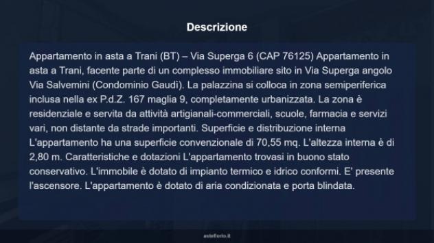 Immobile in asta di 68 m² in vendita a Trani - Foto 17