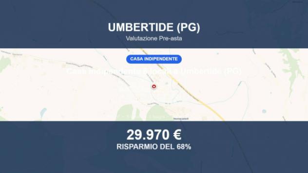 Immobile in asta di 95 m², box auto in vendita a Umbertide