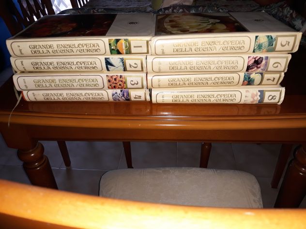 Grande enciclopedia della cucina/curcio 8 volumi