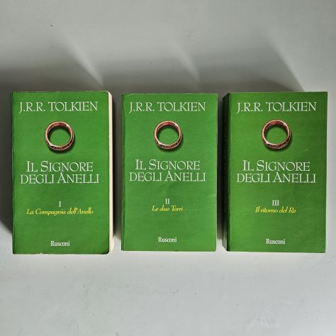 Il Signore degli Anelli - J.R.R.Tolkien - Rusconi - 1993 - TRACCIATA!!