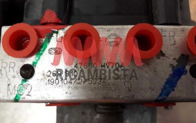 47660HV70A Nissan Qashqai 1.3 centralina ABS gruppo pompa Bosch - Foto 2