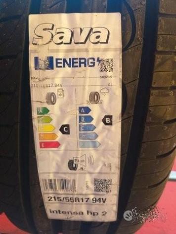 4 gomme 215 55 17 sava a4339 - Foto 3