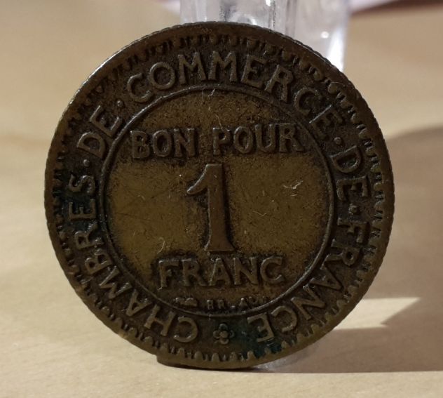 Francia, BON POUR 1 FRANC 1922. - Foto 4
