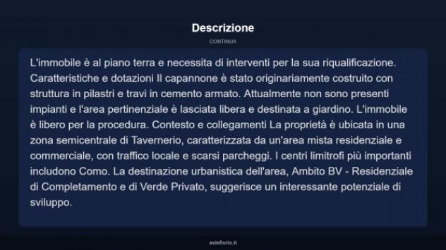 Immobile in asta di 405 m² in vendita a Tavernerio - Foto 9