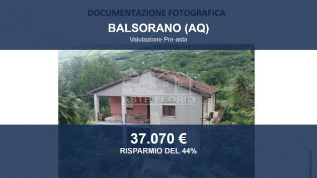 Immobile in asta di 128 m² in vendita a Balsorano